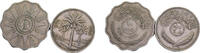 Iraq 10 Fils, 50 Flis Iraq Republic 1959 &1969 10 Fils, 50 Flis 2 Lots -