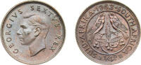 South Africa ¼ Penny South Africa Union 1952 ¼ Penny - George VI (SUID AFRIKA - SOUTH AFRICA) Bronze Pretoria Mint 2.83g UNC KM 32.2 -
