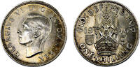 Great Britain 1 Shilling Great Britain United Kingdom George VI 1946 1 Shilling Scottish crest -