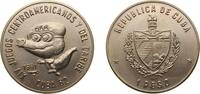 Cuba 1 Peso Cuba Second Republic 1981 1 Peso (Caribbean Games Mascot) Copper-nickel Havana Mint (5000) 11.3g BU KM 60 JMA AAEE074 -