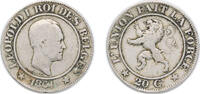 Belgium 20 Centimes Belgium Kingdom 1861 20 Centimes - Léopold I Copper-nickel Brussels Mint (1803670) 6.8g VF KM 20 LA BFM-47 -