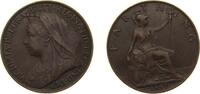 Great Britain 1 Farthing Great Britain United Kingdom 1897 1 Farthing - Victoria (4th portrait) Bronze (95% Cu, 4% Sn, 1% Zn) (4579800) 2.83g XF KM 788 S -
