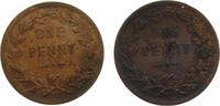 Great Britain 1 Penny Great Britain United Kingdom Victoria 19th Century 1 Penny Token, Bent 0.8g -