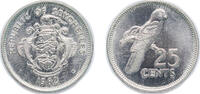Seychelles 25 Cents 1982 Seychelles Republic 1982 25 Cents Copper-nickel... 5.16 US$ Tax included +  16.42 US$ shipping
