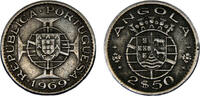 Angola 2.5 Escudos Angola Portuguese Overseas Province 1969 2.5 Escudos -
