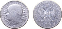 Poland 2 Złote Poland First Republic 1934 MW 2 Złote (Polonia) Silver (.750) Warsaw Mint (250000) 4.4g XF Y 20 Schön 19 -