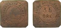 Sweden 35 Öre Sweden Kingdom ND 35 Öre - Stockholms Ångslups Aktiebolag Copper 2.1g AU -
