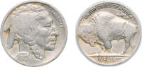 United States 5 Cents United States Federal republic 1929 D 5 Cents Buffalo Nickel (flat ground) Copper-nickel (8370000) 5g VF KM 134 Schön 132 -