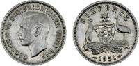Australia 6 Pence Australia Commonwealth George VI 1951 6 Pence -