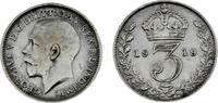 Great Britain 3 Pence Great Britain United Kingdom George V 1919 3 Pence -