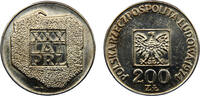 Poland 200 Złotych Poland People's Republic 1974 MW 200 Złotych 30th Anniversary of People's Republic of Poland -