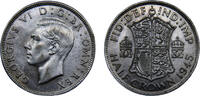 Great Britain 1/2 Crown Great Britain United Kingdom George VI 1945 1/2 Crown 1st type -