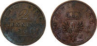 Germany 2 Pfenninge Germany States Kingdom of Prussia Wilhelm I 1868 B 2 Pfenninge -