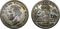 Australia 1 Florin Australia Commonwealth George VI 1946 1 Florin -