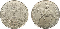 Great Britain 25 New Pence Great Britain United Kingdom Elizabeth II 1977 25 New Pence 25th anniversary of accession of Queen Elizabeth II 28.4g -