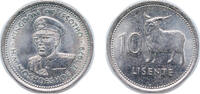 Lesotho 10 Lisente Lesotho Kingdom 1979 10 Lisente - Moshoeshoe II Copper-nickel (2000000) 2g UNC KM 19 -