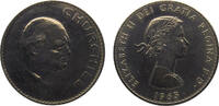 Great Britain 1 Crown Great Britain United Kingdom Elizabeth II 1965 1 Crown Death of Sir Winston Churchill, 1965 -