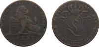 Belgium 5 Centimes Belgium Kingdom Leopold I 1837 5 Centimes 10.3g -