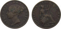 Great Britain ½ Penny Great Britain United Kingdom Victoria 1855 ½ Penny 1st portrait, Young Head 9.1g -