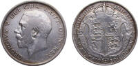 Great Britain 1/2 Crown Great Britain United Kingdom George V 1920 1/2 Crown 2nd type 14g -