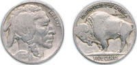 United States 5 Cents United States Federal republic 1925 5 Cents Buffalo Nickel (flat ground) Copper-nickel (35565100) 5g VF KM 134 Schön 132 -