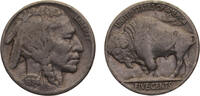 United States 5 Cents United States Federal republic 1934 5 Cents Buffalo Nickel, flat ground 5g -