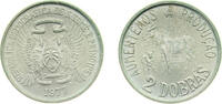 São Tomé and Príncipe 2 Dobras São Tomé and Príncipe Democratic Republic 1977 2 Dobras (FAO: Animal Husbandary) Copper-nickel 2.48g AU KM 27 Schön 30 -
