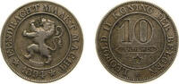 Belgium 10 Centimes Belgium Kingdom 1894 10 Centimes - Léopold II (Dutch text) Copper-nickel (75% Copper, 25% Nickel) Brussels Mint (9209110) 4.5g X -