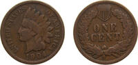 United States 1 Cent United States Federal republic 1909 1 Cent Indian Head Cent Bronze (.950 copper, .050 tin and zinc) Philadelphia mint (1436847 -
