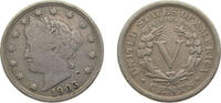 United States 5 Cents United States Federal republic 1903 5 Cents Liberty Nickel (with CENTS) Copper-nickel Philadelphia mint (28004935) 5g VF KM1 -