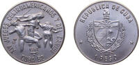 Cuba 1 Peso Cuba Second Republic 1981 1 Peso (Track and Field) Copper-nickel Havana Mint (5000) 11.3g BU KM61 JMAAAEE075 -