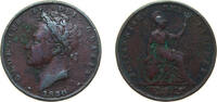 Great Britain 1 Farthing Great Britain 1830 1 Farthing - George IV (2nd issue) Copper Royal Mint (Tower Hill) (2365400) 4.5g VF KM697 Sp3825 -