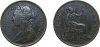 Great Britain ½ Penny Great Britain 1885 ½ Penny - Victoria (2nd portrait; 2nd type) Bronze Royal Mint (Tower Hill) (8600574) 5.67g VF KM754 Sp3956 Sp -