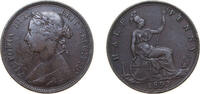 Great Britain ½ Penny Great Britain 1893 ½ Penny - Victoria (2nd portrait; 2nd type) Bronze Royal Mint (Tower Hill) (7229344) 5.67g VF KM754 Sp3956 Sp -