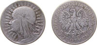 Poland 5 Złotych Poland First Republic 1933 MW 5 Złotych (Polonia) Silver (.750) Warsaw Mint (11000000) 11g XF Y 21 Schön 20 -