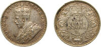 India ¼ Rupee India India - British Raj 1936 • ¼ Rupee - George V Silver (.917) Bombay Mint (9864000) 2.92g XF KM 518 -