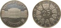 Austria 25 Schilling Austria Second Republic 1971 25 Schilling (Wiener Börse) Silver (.800) (Copper .200) Vienna Mint (196000) 13g PF KM 2910 Schön 1 -