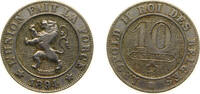 Belgium 10 Centimes Belgium Kingdom 1894 10 Centimes - Léopold II (French text) Copper-nickel (75% Copper, 25% Nickel) Brussels Mint (11886000) 4.5g -