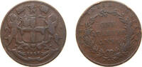 India ¼ Anna India India - British East India Company 1858 ¼ Anna - Victoria Copper (62720000) 6.42g VF KM 463 -