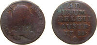 Belgium 1 Liard Belgium Austrian Netherlands Possession 1788 angelface 1 Liard / 1 Oord - Joseph II Copper Brussels Mint (1184633) 3.75g VF KM 3 -