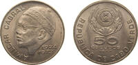 Cape Verde 50 Escudos Cape Verde Republic 1977 50 Escudos Copper-nickel 16.3g UNC KM 21 -