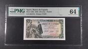 SPAIN 5 PESETAS 1945 BANK OF SPAIN - MADRID. CAPITULACIONES. PMG 64 EPQ 442.17 元  ＋  134.90 元 运费