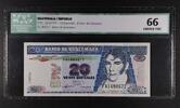 GUATEMALA 20 QUETZALES REPUBLIC - BANCO DE GUATEMALA. -