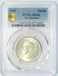 New Zealand Florin 1940 Only one graded higher by PCGS. PCGS MS64