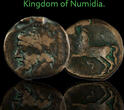 Kingdom of Numidia Bronze Unit 148-118 B.C. Massinissa or Micipsa. Fine