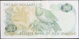 New Zealand 20 Dollars 1975-77 R.L. Knight signature EF