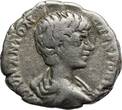 Italy Denarius A.D. 198 Caracalla, Mars Fine-aFine