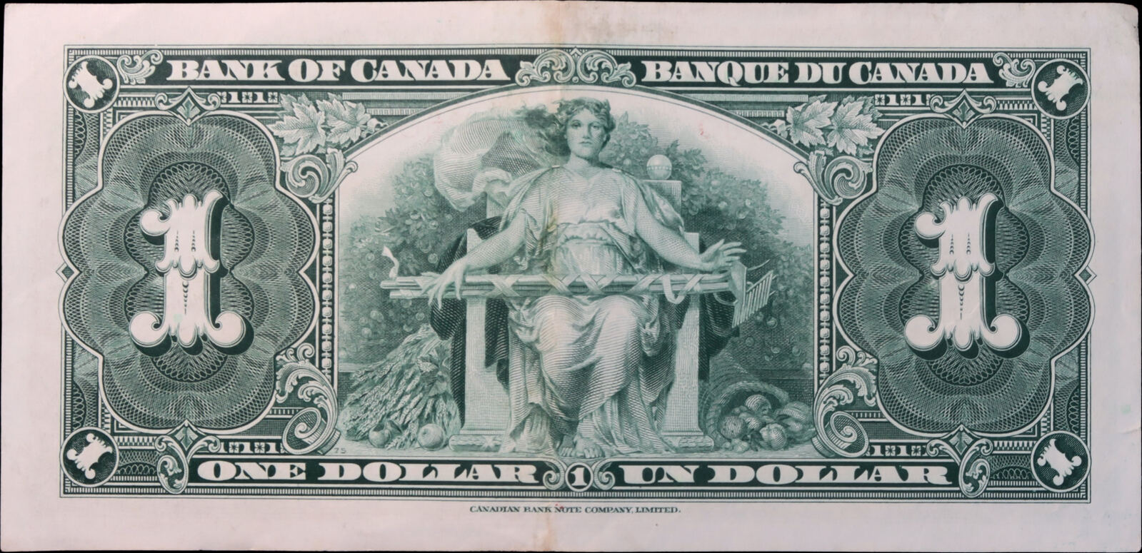 canada 1 dollar 1959-61 world banknote - For Sale, Buy Now Online - Item  #734113