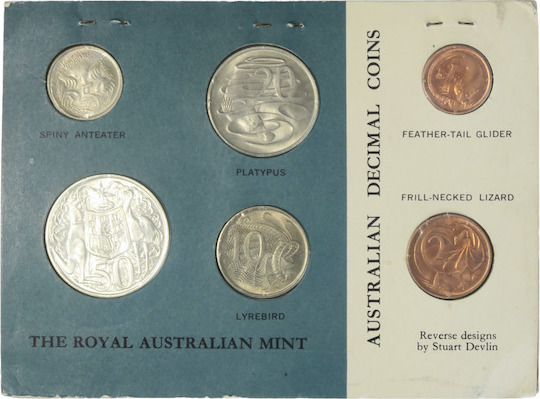 Australia 1966 First Decimal set Unc | MA-Shops