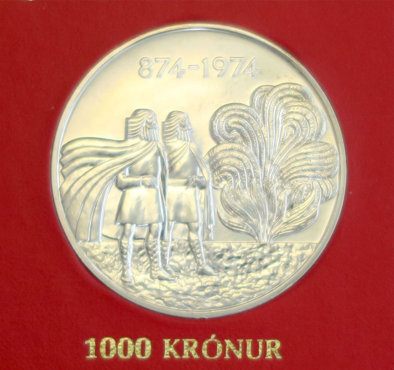 Iceland 1000 Kronur 1974 1100th Settlement Anniversary Uncirculated iceland-1000-kronur-1974-1100th-settlement-anniversary-uncirculated
